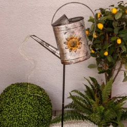 Näve Solcellelamper>LED-solcelle-dekolampe 5282349 med vandkande