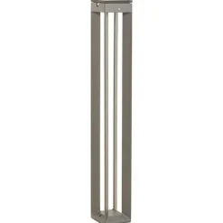 LED-solcellelampe Borne med sensor, 90 cm, grå^Les Jardins New