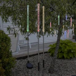 LED-solcellelampe Bubbly i sæt af 3, flerfarvet^STAR TRADING New