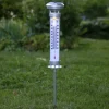 STAR TRADING Dekorationsbelysning>LED-solcellelampe Celsius, udendørstermometer