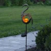 STAR TRADING Dekorationsbelysning|Solcellelamper>LED-solcellelampe Melilla Fugl i flamingo form