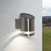 LED-solcellelampe Salma til anbringelse på muren^Lindby