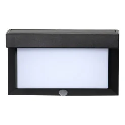 STAR TRADING LED-solcellelampe Valla med bevægelsessensor