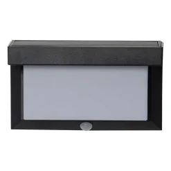 STAR TRADING LED-solcellelampe Valla med bevægelsessensor