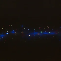 LED-solcellelyskæde Dew Drop, flerfarvet^STAR TRADING Hot