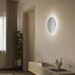 Nowodvorski Lighting Møbel Og Interiør>LED-spejl Ring M, Ø 29 cm, glas, varmhvid