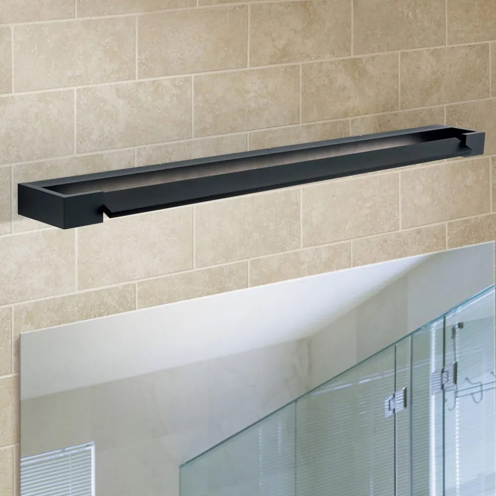 ORION Væg- Og Spejllamper>LED-spejlbelysning Marilyn i sort, bredde 90 cm