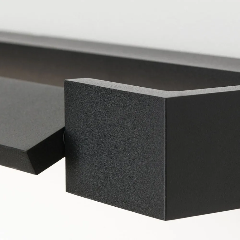 ORION Væg- Og Spejllamper>LED-spejlbelysning Marilyn i sort, bredde 90 cm