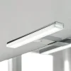 LED-spejlbelysning Pandora, krom, bredde 30,8 cm^Ebir New