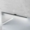 LED-spejlbelysning Triga IP44 sort 80 cm, 3.000K^MCJ Online
