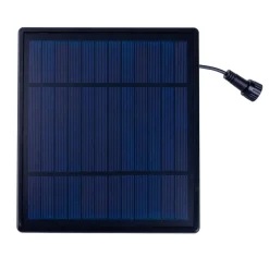 Näve LED-spot med jordspyd SPOTI, sort, 3-sæt, IP44