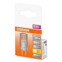 OSRAM LED-stiftpære 300° GY6,35 2,6W, varmhvid, 300 lm
