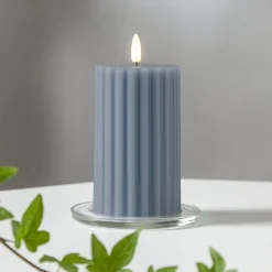 LED-strip blå 15 cm ægte voks batteridrevet^STAR TRADING Hot