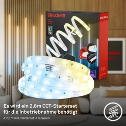 LED-strip Pimp your panel, startsæt, CCT, længde 2,6 m^Briloner Online