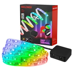 Briloner Dekorationsbelysning>LED-strip Pimp your panel, startsæt, RGBW, længde 2,6 m