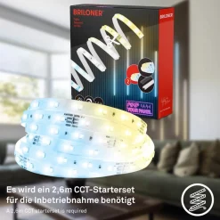 LED-strip Pimp your panel, forlængersæt, CCT, længde 2,6 m^Briloner New