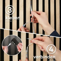 LED-strip Pimp your panel, forlængersæt, CCT, længde 2,6 m^Briloner New