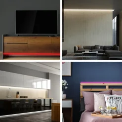 Briloner Dekorationsbelysning|Led Strips>LED-stripe 2024-300 RGB indendørs 10 m