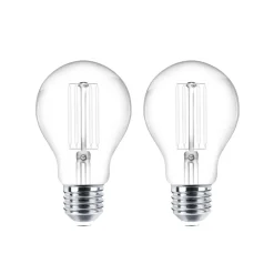LED-trådpære E27 sæt med 2 stk. 7W 806 lm klar 2.700K^Lindby Outlet