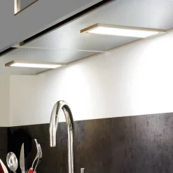 Hera LED-underskabsbelysning Dynamic LED Sky, sort, 21 cm, CCT