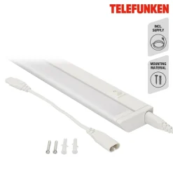 LED-underskabsbelysning Hestia, 4.000K, 1.000lm, hvid^Telefunken Hot