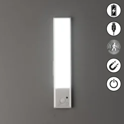 FH Lighting LED-underskabsbelysning Magnetics, sølv, sensor