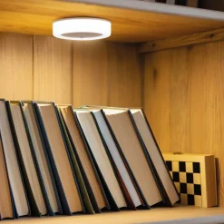 LED-underskabsbelysning Magnetics, Ø9cm, sensor, 6.500K^FH Lighting Online