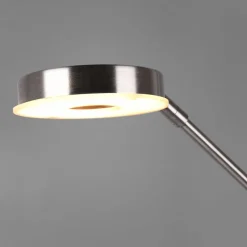 LED-uplight Barrie med læselampe, nikkel mat^Trio Lighting Sale