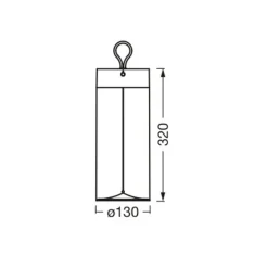 Decor Filament LED-bordlampe batteri 32cm^LEDVANCE New