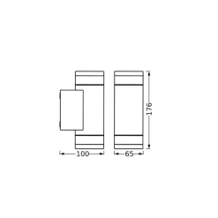 Endura Classic Ive udendørs væglampe, GU10, IP65^LEDVANCE Clearance