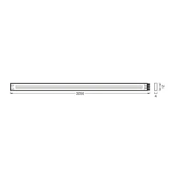 LEDVANCE Dekorationsbelysning|Led Strips>Flex COB LED-strip IP44 3.000K, 3m