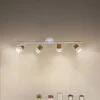 LEDVANCE LED loftspot Cork, GU10, 4-lys, dæmpbar, hvid