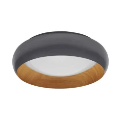 LEDVANCE LED-loftlampe Orbis Livia Ø 30 cm, grå, metal