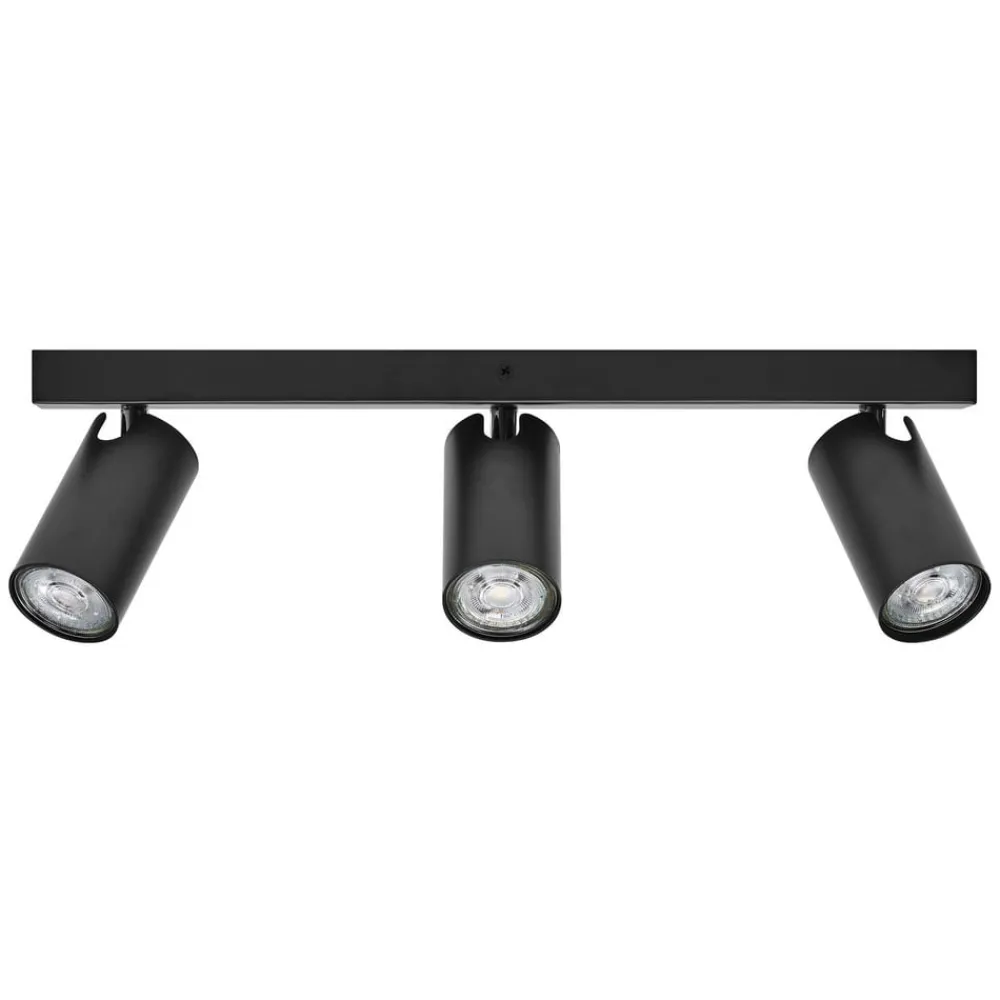 Octagon LED-spotlight, dæmpbar, tre pærer, sort^LEDVANCE Best