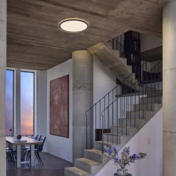 LEDVANCE Loftlamper>Orbis Ultra Slim, sort, Ø 40 cm