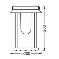 BT Table Lantern Solar flerfarvet^LEDVANCE SMART+ Hot