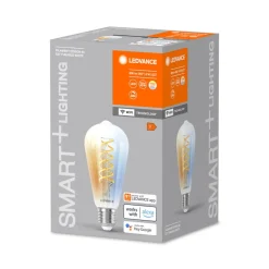 LEDVANCE SMART+ Dæmpbar Led-Pære|Filament Pære>WiFi E27 8W Edison klar 827-865