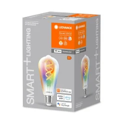 WiFi E27 4,8W Edison klar RGB CCT^LEDVANCE SMART+