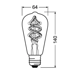 LEDVANCE SMART+ Filament Pære|Smarte Lyskilder><noscript><img width=