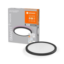 LEDVANCE SMART+ WiFi Orbis Ultra Slim Baggrundsbelysning, Ø24cm sort