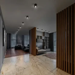 LEDVANCE Surface Round loftspot GU10 sort