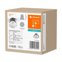 LEDVANCE Twist LED-spot Ø7cm 830 hvid/hvid