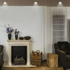 LEDVANCE Twist LED-spot Ø7cm 840 hvid/sølv