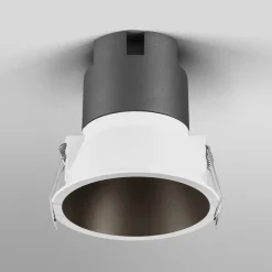 LEDVANCE Twist spot Ø9,3cm 840 hvid/sort