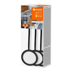 Undercabinet Puck møbelspot 3 stk sort^LEDVANCE Best