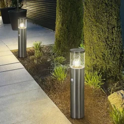 LEDVANCE Gadebelysning Med Sensor|Gadebelysning>vejlampe Endura Classic Ebro, stål, sensor