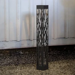 STAR TRADING Solcellelamper|Gadebelysning>LED-vejlampe solcelle Siranna med skumringssensor