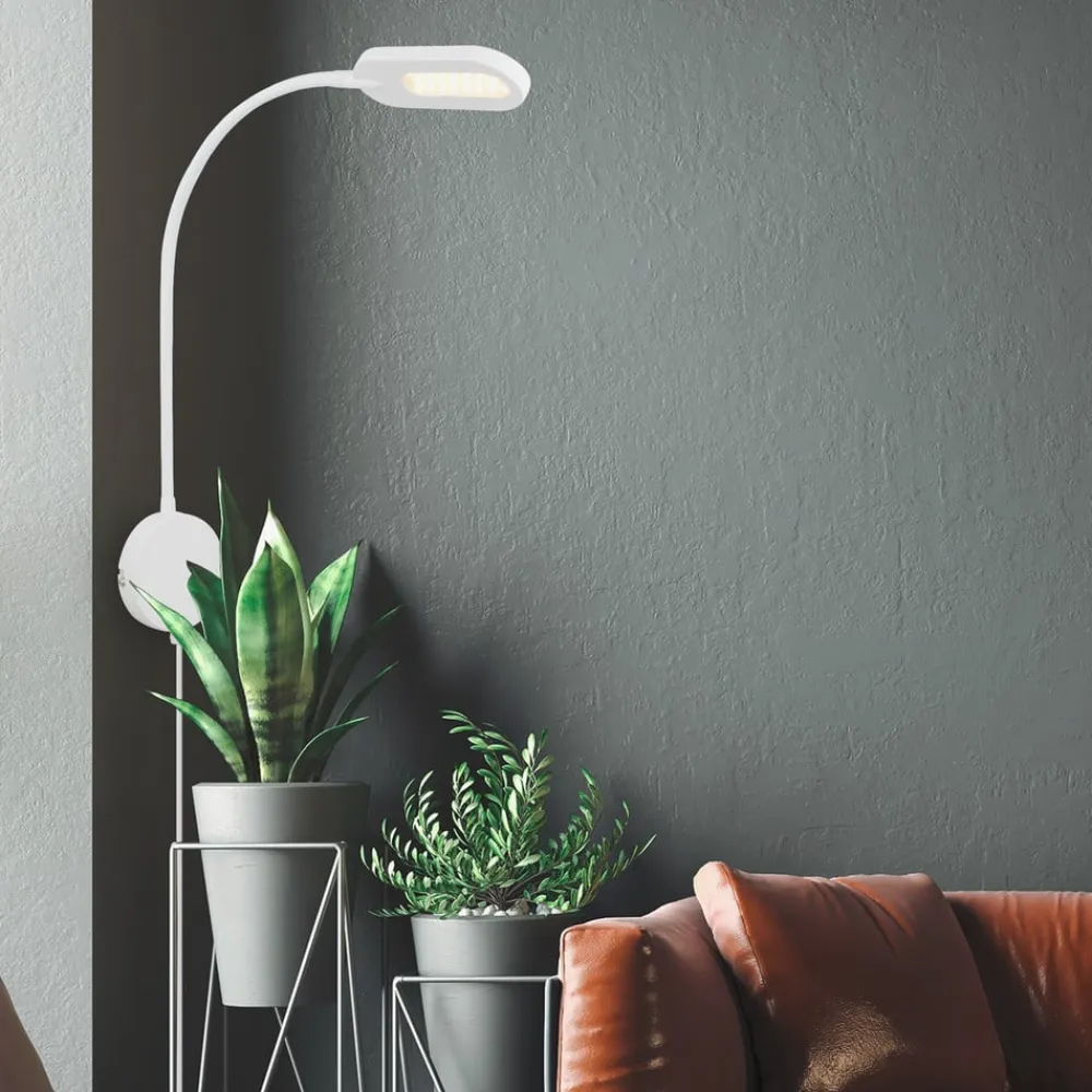 Briloner LED-væglampe 2177016 med dæmper, hvid