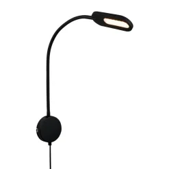 Briloner Væglamper|Væglamper>LED-væglampe 2177015 med dæmper, sort