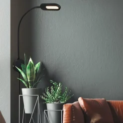 Briloner Væglamper|Væglamper>LED-væglampe 2177015 med dæmper, sort